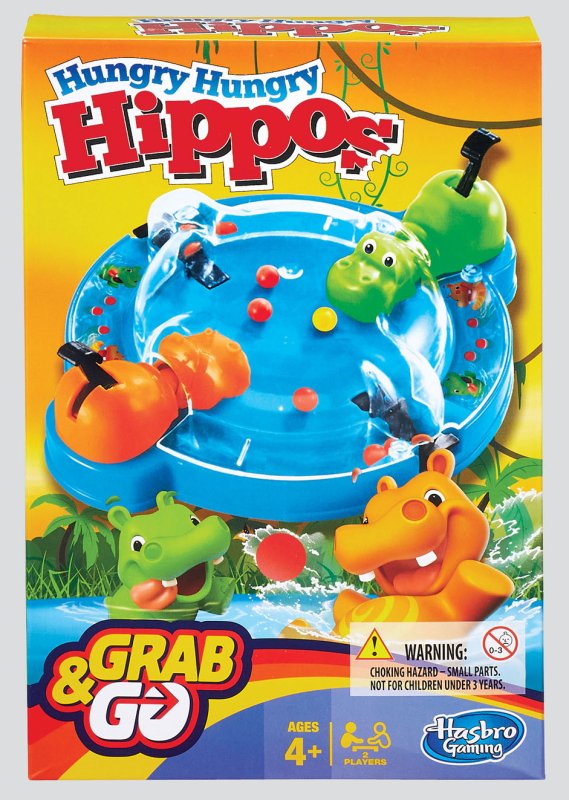 travel size hungry hippos game