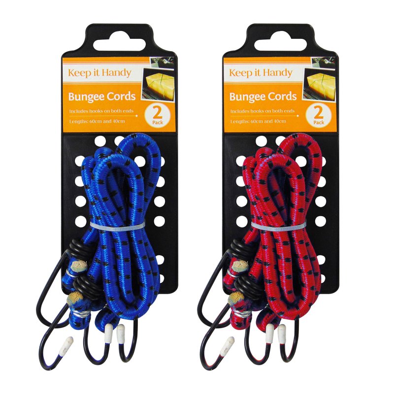 BUNGEE CORD ASSTD SIZES 2PK Perkins Group